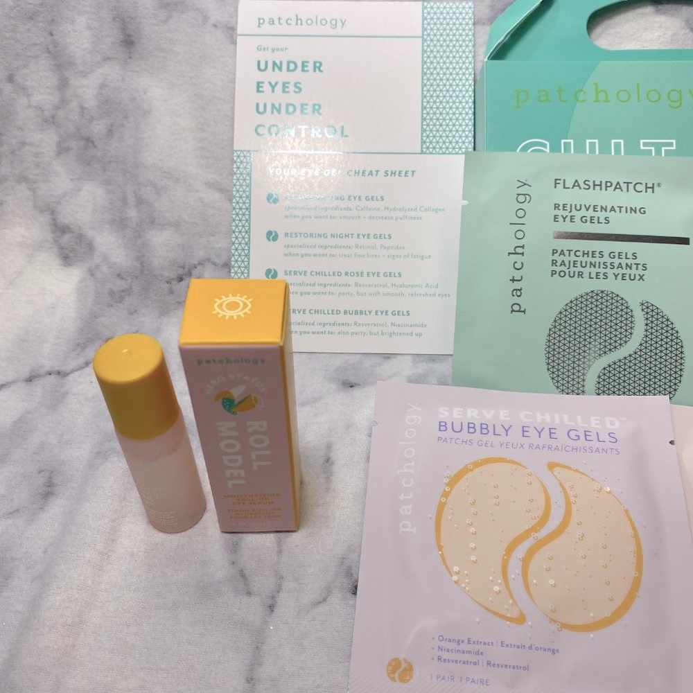Patchology Eye Collection Set-4 Pairs Eye Gels & Roll-On Eye Serum-5pc-BOXED-NEW - Picture 5 of 12